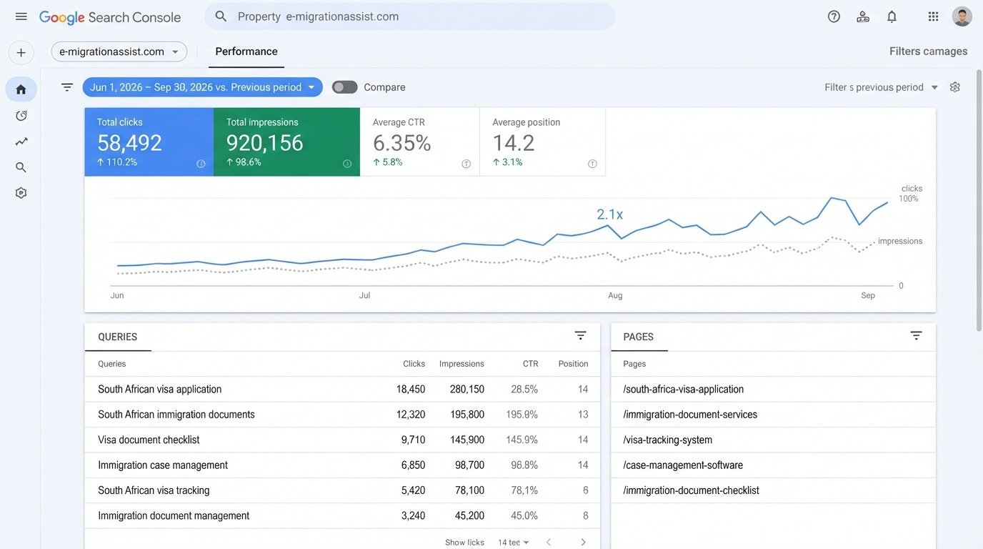 Google Ads performance dashboard